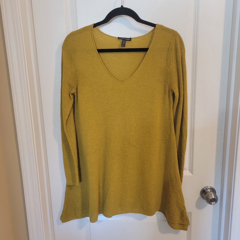 Eileen Fisher 100% Wool Top Size Xs